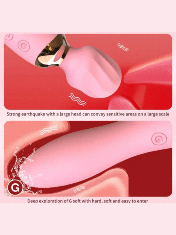AV vibrator Silicone Feminine appliances Massager - Image 12