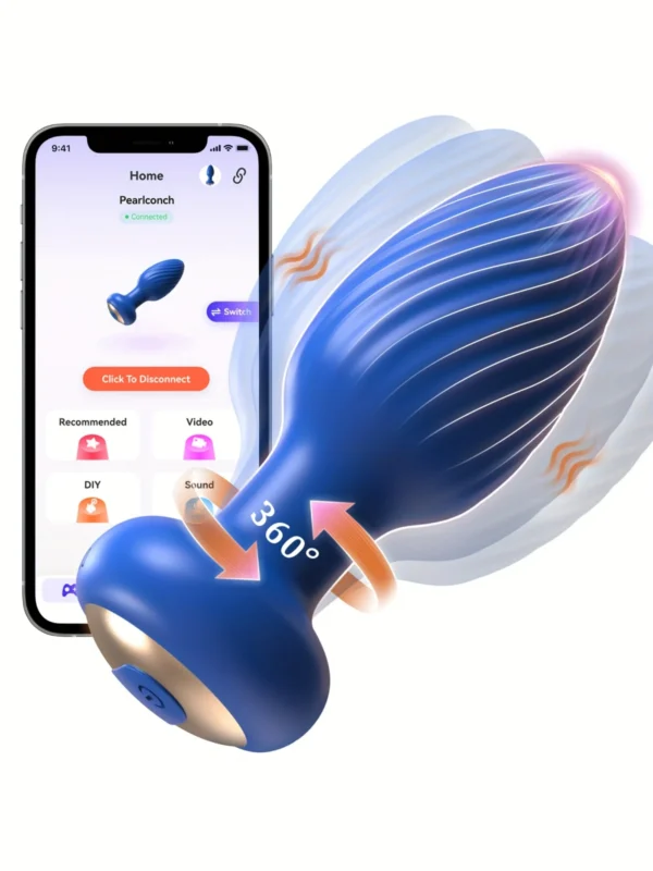 1pc Anal Vibrator Prostate Massager, Vibrating Anal Butt Plug, Rechargeable Waterproof G-spot Vibrator Anal Sex Toys For Men Women Couples - Image 6