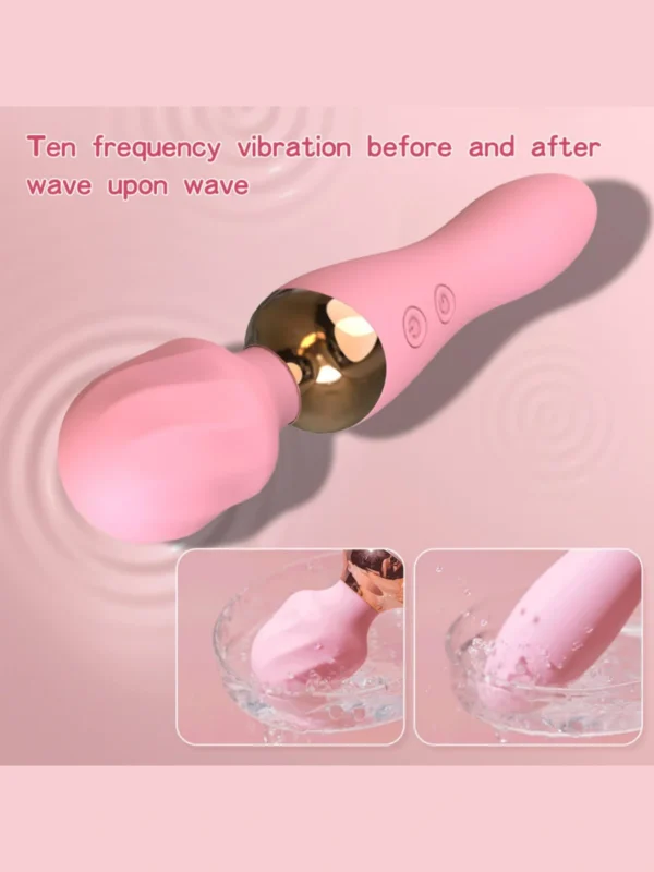 AV vibrator Silicone Feminine appliances Massager - Image 8