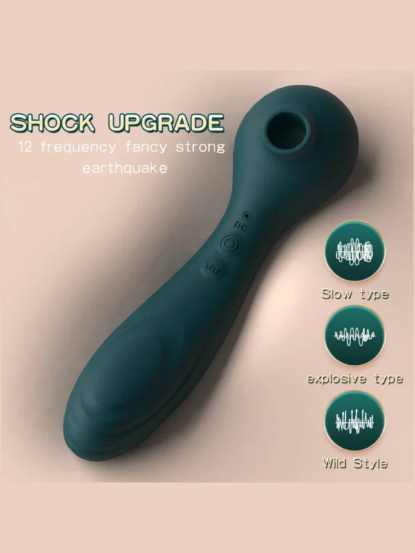 G Spot Stimulation Sex Toys Clitoris, Suck the vibrator - Image 5