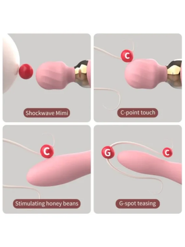 AV vibrator Silicone Feminine appliances Massager - Image 7