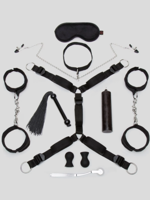 Kinky Couple Mega Bondage Kit (10 Piece)