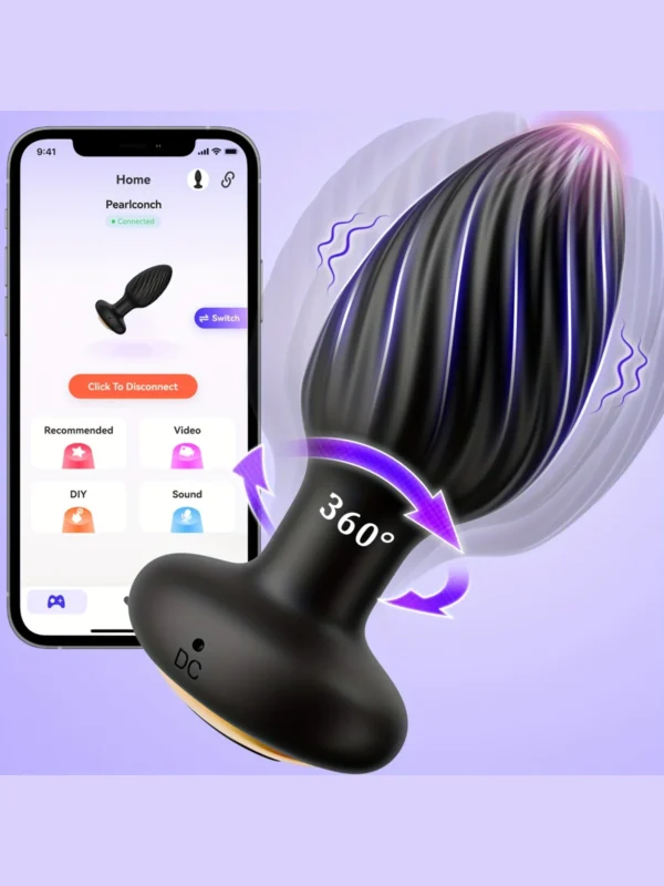 1pc Anal Vibrator Prostate Massager, Vibrating Anal Butt Plug, Rechargeable Waterproof G-spot Vibrator Anal Sex Toys For Men Women Couples - Image 8
