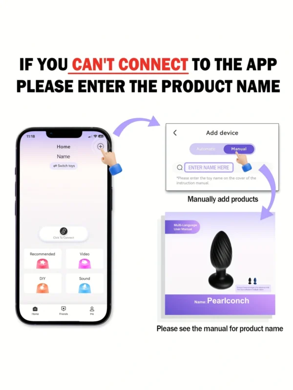 1pc Anal Vibrator Prostate Massager, Vibrating Anal Butt Plug, Rechargeable Waterproof G-spot Vibrator Anal Sex Toys For Men Women Couples - Image 9