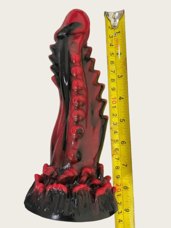 Monster Anal Dildo for Adults, Anal Sex Toys for Women Men Couples, Fantasy Textured Dildo with Suction Cup, Soft and Flexible Prostate Dildo - Image 4