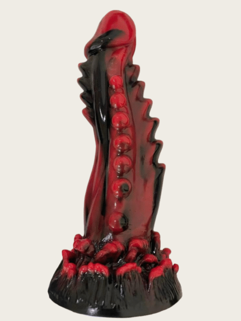 Monster Anal Dildo for Adults, Anal Sex Toys for Women Men Couples, Fantasy Textured Dildo with Suction Cup, Soft and Flexible Prostate Dildo