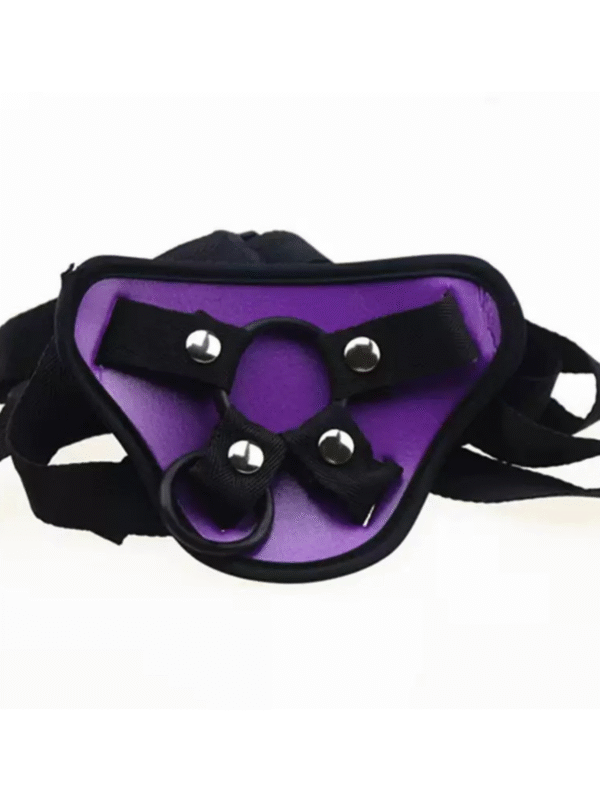 Bad Dragon - Fulsathon Monster Dildo Strap-on Dildo Plug Realistic Silicone Dildo with Suction Cup Sex Toy Unisex Vaginal and Dildo with Harness Silicone Trousers (Hellfire, Purple) - Image 4