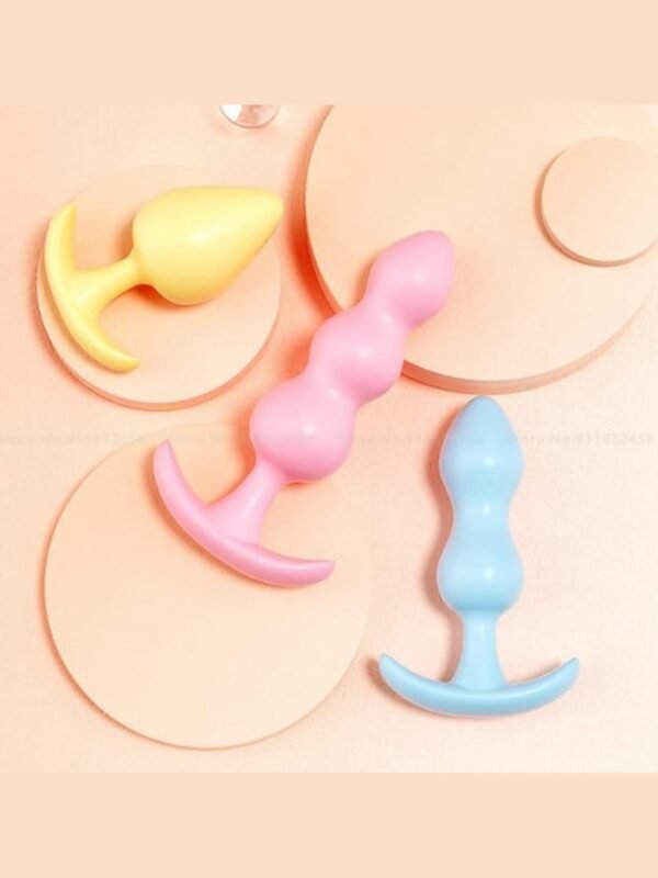 Colorful Anal Butt Plug Silicone Anal Plug Butt Couples Anal Ball Sex Toy Ball Anal Ball Adult Products Sex Game - Image 6