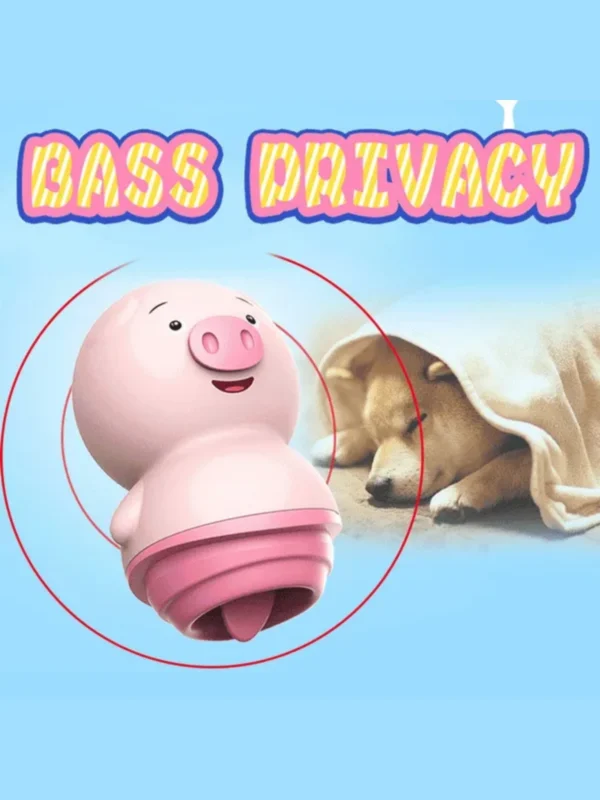 Female Tongue Licking Vibrator Anal Clitoris Stimulator Nipple Massager Soft Cute Pig Tongue Masturbator Erotic Machine Sextoys - Image 7