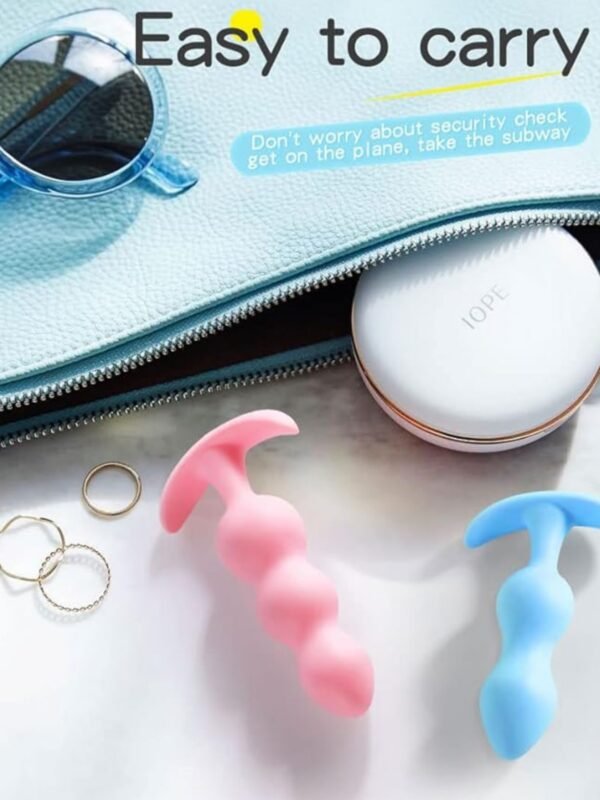 Colorful Anal Butt Plug Silicone Anal Plug Butt Couples Anal Ball Sex Toy Ball Anal Ball Adult Products Sex Game - Image 7