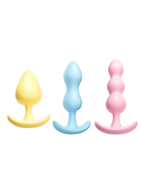 Colorful Anal Butt Plug Silicone Anal Plug Butt Couples Anal Ball Sex Toy Ball Anal Ball Adult Products Sex Game